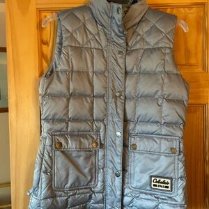Cabela's Gray Quilted Vest